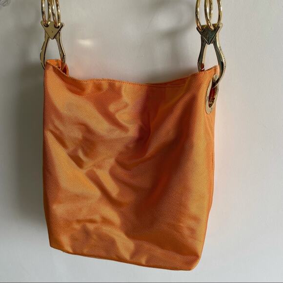 JPK Paris 75 Bright Orange Nylon Tote - Picture 4 of 15